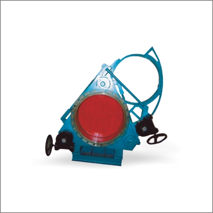 蜗轮扇形盲板阀